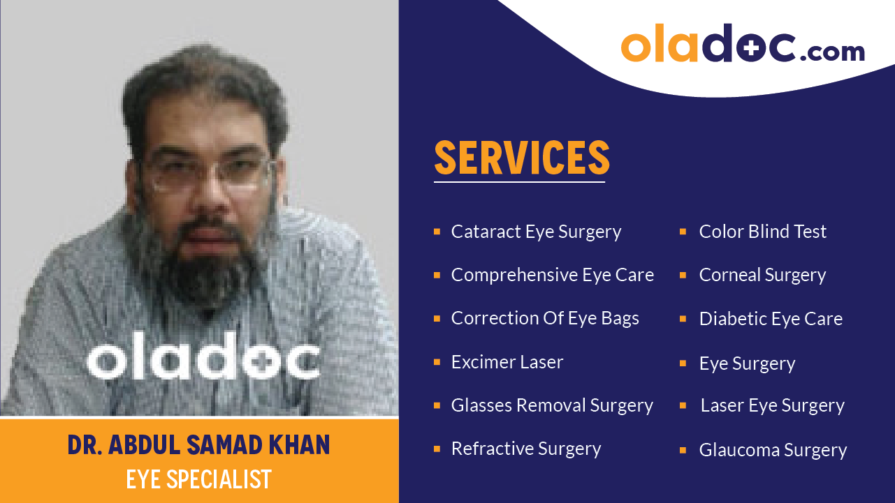 Services provided by Dr.Abdul Samad Khan